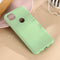 For Google Pixel 4a Pure Color Liquid Silicone Shockproof Full Coverage Case(Green)
