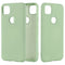 For Google Pixel 4a Pure Color Liquid Silicone Shockproof Full Coverage Case(Green)