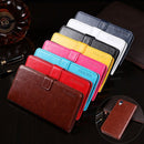 For LG G6 idewei Crazy Horse Texture Horizontal Flip Leather Case with Holder & Card Slots & Wallet(White)