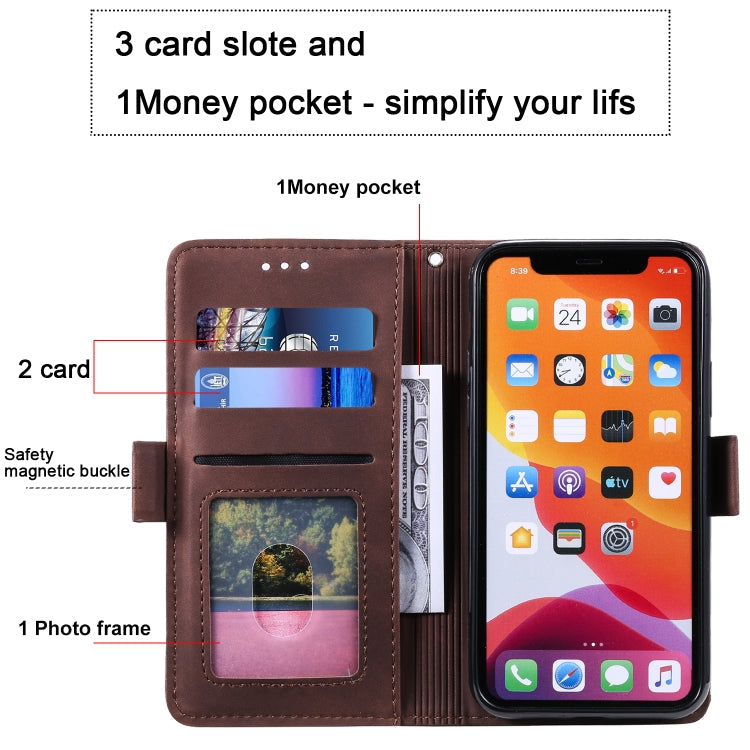 For iPhone 11 Pro Max Retro Splicing Horizontal Flip Leather Case with Card Slots & Holder & Wallet(Green)