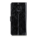 For Nokia 5.3 Retro Crazy Horse Texture Horizontal Flip Leather Case with Holder & Card Slots & Photo Frame & Wallet(Black)