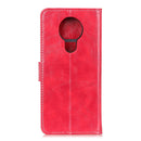 For Nokia 5.3 Retro Crazy Horse Texture Horizontal Flip Leather Case with Holder & Card Slots & Photo Frame & Wallet(Red)