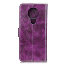For Nokia 5.3 Retro Crazy Horse Texture Horizontal Flip Leather Case with Holder & Card Slots & Photo Frame & Wallet(Purple)