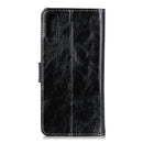 For Sony Xperia L4 Retro Crazy Horse Texture Horizontal Flip Leather Case with Holder & Card Slots & Photo Frame & Wallet(Black)