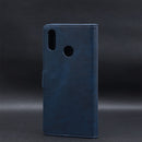 For Huawei Nova 3i GUSSIM Business Style Horizontal Flip Leather Case with Holder & Card Slots & Wallet(Blue)