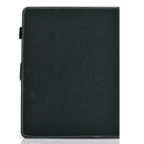 For 8 inch Solid Color Tablet PC Universal Magnetic Horizontal Flip Leather Case with Card Slots & Holder(Green)