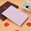 For Kindle Fire HD8 2016 / 2017 Solid Color Tablet PC Universal Magnetic Horizontal Flip Leather Case with Card Slots & Holder(Pink)