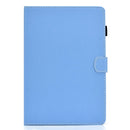 For Kindle Paperwhite 4 / 3 / 2 / 1 Solid Color Tablet PC Universal Magnetic Horizontal Flip Leather Case with Card Slots & Holder(Blue)