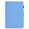 For Kindle Paperwhite 4 / 3 / 2 / 1 Solid Color Tablet PC Universal Magnetic Horizontal Flip Leather Case with Card Slots & Holder(Blue)