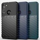 For Motorola Moto G8 Thunderbolt Shockproof TPU Soft Case(Blue)