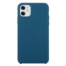 For iPhone 11 Solid Color Solid Silicone Shockproof Case(Xingyu Blue)