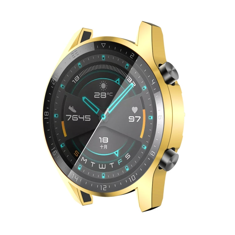 For Huawei Watch GT2 46mm TPU All Inclusive Watch Case(Golden)