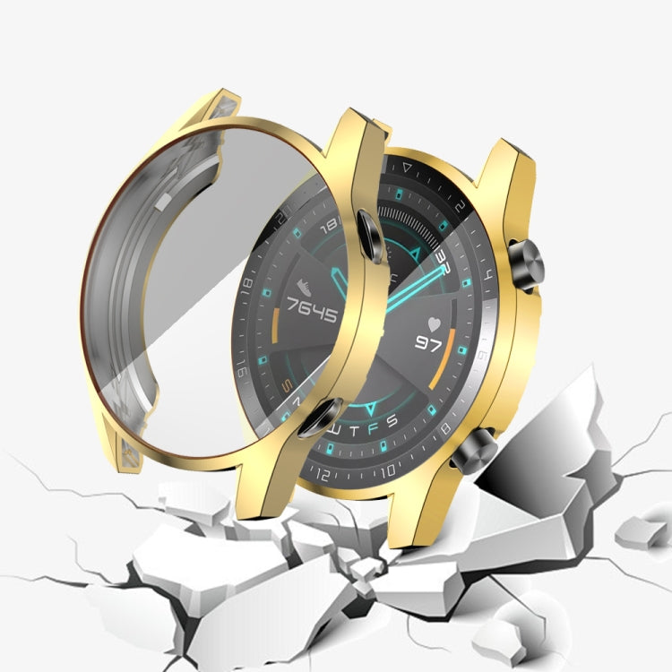 For Huawei Watch GT2 46mm TPU All Inclusive Watch Case(Golden)