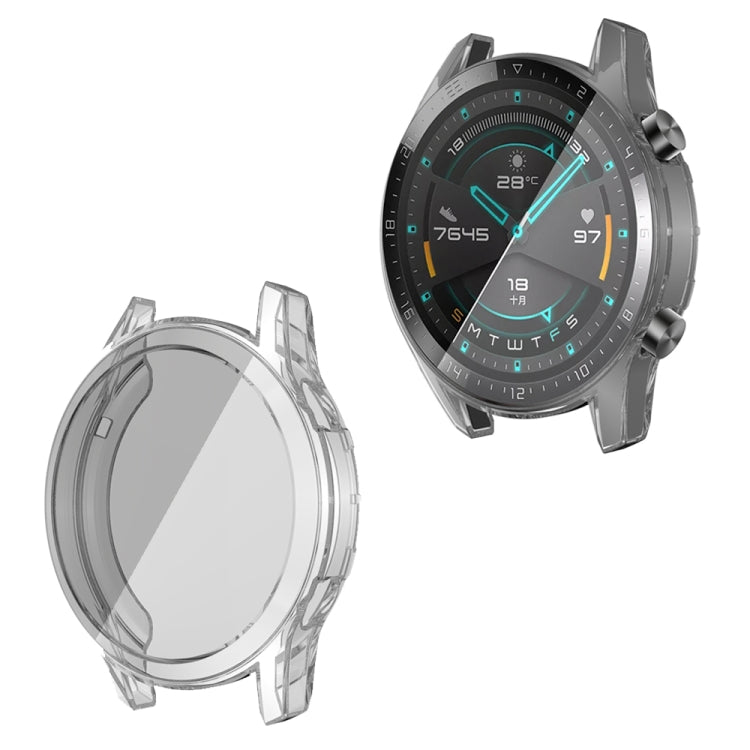 For Huawei Watch GT2 46mm TPU All Inclusive Watch Case(Transparent)