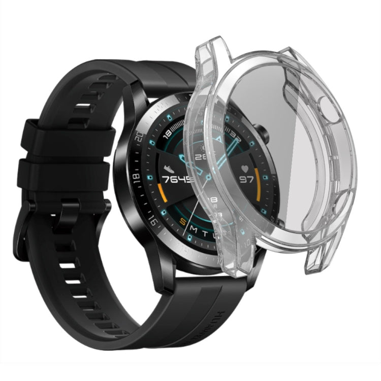 For Huawei Watch GT2 46mm TPU All Inclusive Watch Case(Transparent)