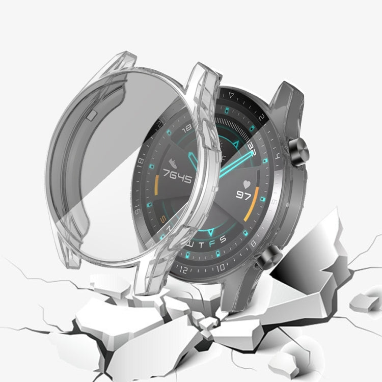 For Huawei Watch GT2 46mm TPU All Inclusive Watch Case(Transparent)