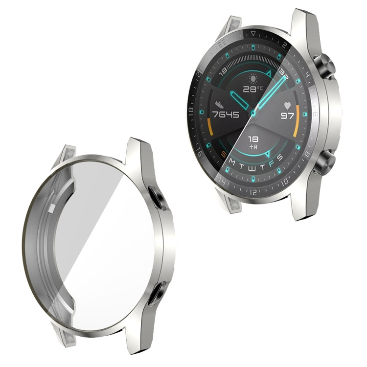 For Huawei Watch GT2 46mm TPU All Inclusive Watch Case(Silver)
