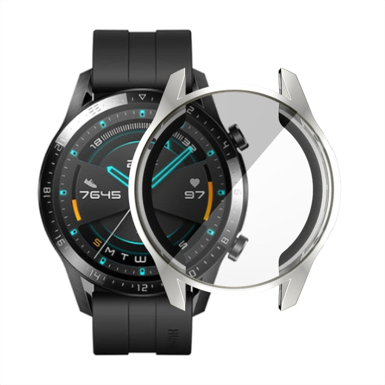 For Huawei Watch GT2 46mm TPU All Inclusive Watch Case(Silver)