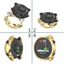 For Garmin Forerunner 245 TPU Electroplated Watch Case(Golden)