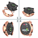 For Garmin Forerunner 245 TPU Electroplated Watch Case(Rose Gold)