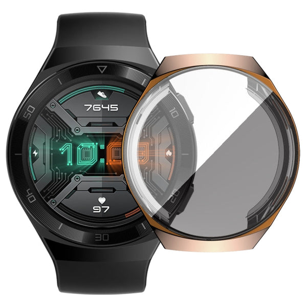 For Huawei GT2e TPU Electroplated All Inclusive Watch Case(Rose Gold)