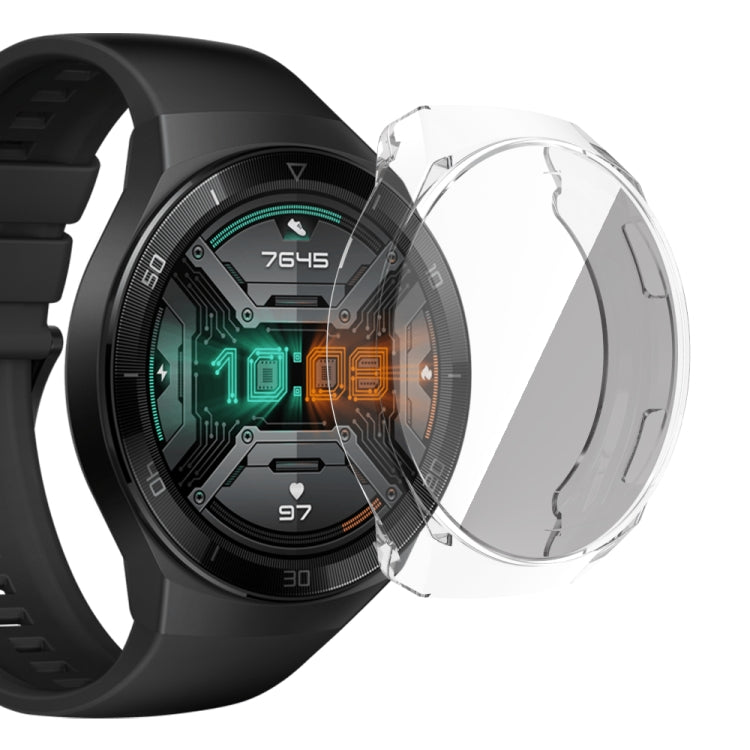 For Huawei GT2e TPU Electroplated All Inclusive Watch Case(Transparent)