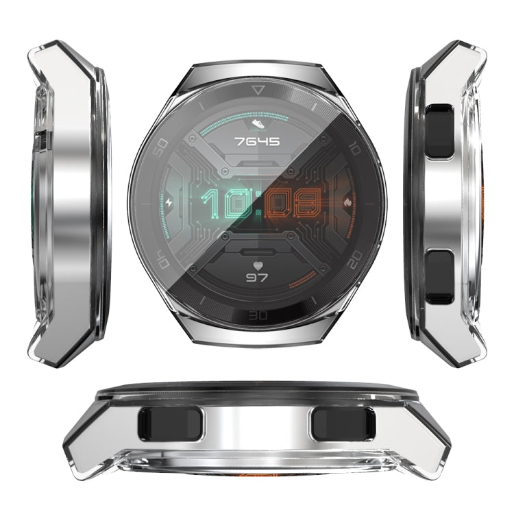 For Huawei GT2e TPU Electroplated All Inclusive Watch Case(Transparent)