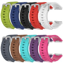 For Fitbit Ionic Dragon Scale Texture Silicone Watch Band with Buckle, Size:L(Blue Grey)