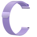 For Fitbit Versa Milanese Watch Band, Size:S(Purple)