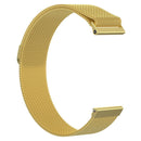 For Fitbit Versa Milanese Watch Band, Size:L(Gold)