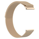 For Fitbit Versa Milanese Watch Band, Size:L(Champagne Gold)