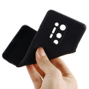 For OnePlus 8 Pro Pure Color Liquid Silicone Shockproof Full Coverage Case(Black)