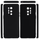 For OnePlus 8 Pro Pure Color Liquid Silicone Shockproof Full Coverage Case(Black)