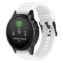 For Garmin Fenix 5S (20mm) Silicone Watch Band(White)