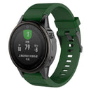 For Garmin Fenix 5S (20mm) Silicone Watch Band(Army Green)