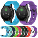 For Garmin Fenix 5S (20mm) Silicone Watch Band(Black)