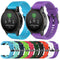 For Garmin Fenix 5S (20mm) Silicone Watch Band(Black)