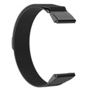 For Garmin Fenix 5S Milanese Watch Band(Silver)