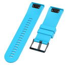 For Garmin Fenix 5X (26mm) Fenix3 / Fenix3 HR Silicone Watch Band(Sky Blue)