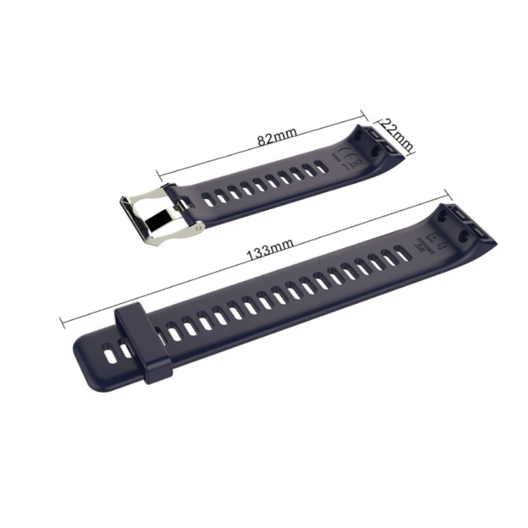 For Garmin Forerunner 30 / 35 Silicone Watch Band(Mint Green)