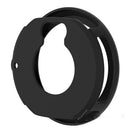 For Garmin Vivoactive 3 Smart Watch Silicone Protective Case(Black)