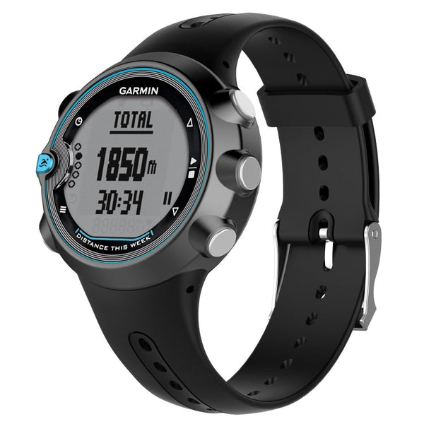 For Garmin Swim Watch Replacement Wrist Strap Watchband(Black)