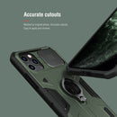 For iPhone 11 Pro NILLKIN Shockproof CamShield Armor Protective Case with Invisible Ring Holder(Black)