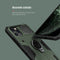For iPhone 11 Pro Max NILLKIN Shockproof CamShield Armor Protective Case with Invisible Ring Holder(Black)
