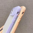 For iPhone 11 Sliding Camera Cover Design TPU Protective Case(Purple)