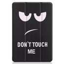 For Huawei MediaPad M5 Lite 10.0 inch Custer Painted PU Leather Case with Sleep / Wake-up Function & 3-Fold Holder(Big Eye Me)