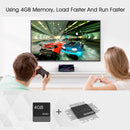 H96 Max-3318 4K Ultra HD Android TV Box with Remote Controller, Android 10.0, RK3318 Quad-Core 64bit Cortex-A53, 4GB+32GB, Support TF Card / USBx2 / AV / Ethernet, Plug Specification:EU Plug