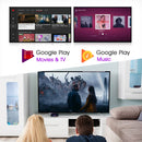 H96 Max-3318 4K Ultra HD Android TV Box with Remote Controller, Android 10.0, RK3318 Quad-Core 64bit Cortex-A53, 4GB+32GB, Support TF Card / USBx2 / AV / Ethernet, Plug Specification:EU Plug