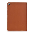 For Lenovo Tab M10 Plus TB-X606F Pure Color Painting Horizontal Flip Leather Case with Card Slots & Holder & Sleep / Wake-up Function(Dog)