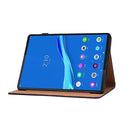 For Lenovo Tab M10 Plus TB-X606F Pure Color Painting Horizontal Flip Leather Case with Card Slots & Holder & Sleep / Wake-up Function(Dog)